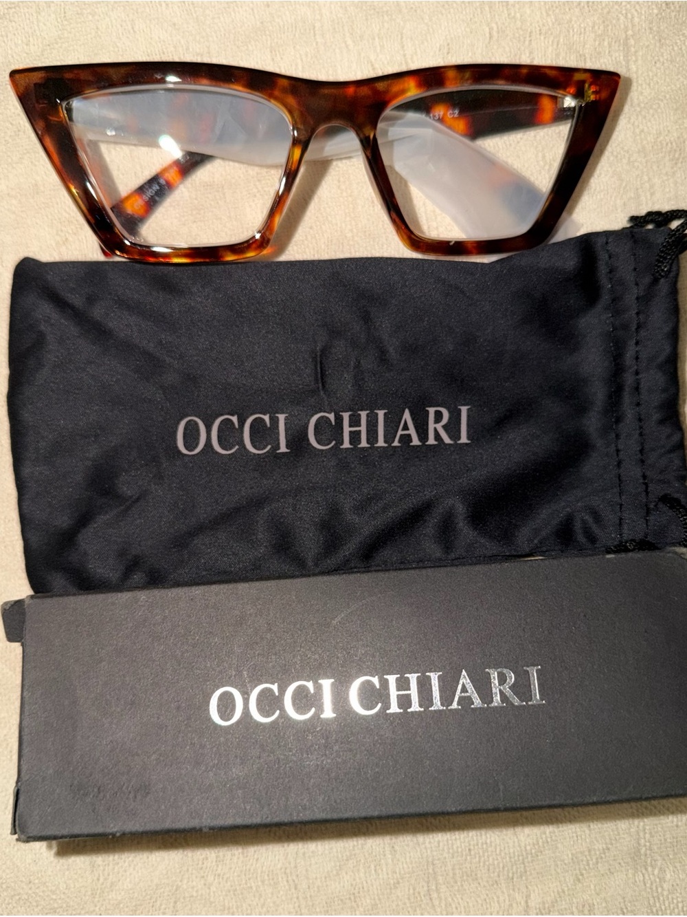 Women's Tortoiseshell Cat-Eye Glasses